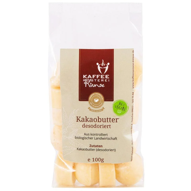 Kakaobutter, desodoriert 100g