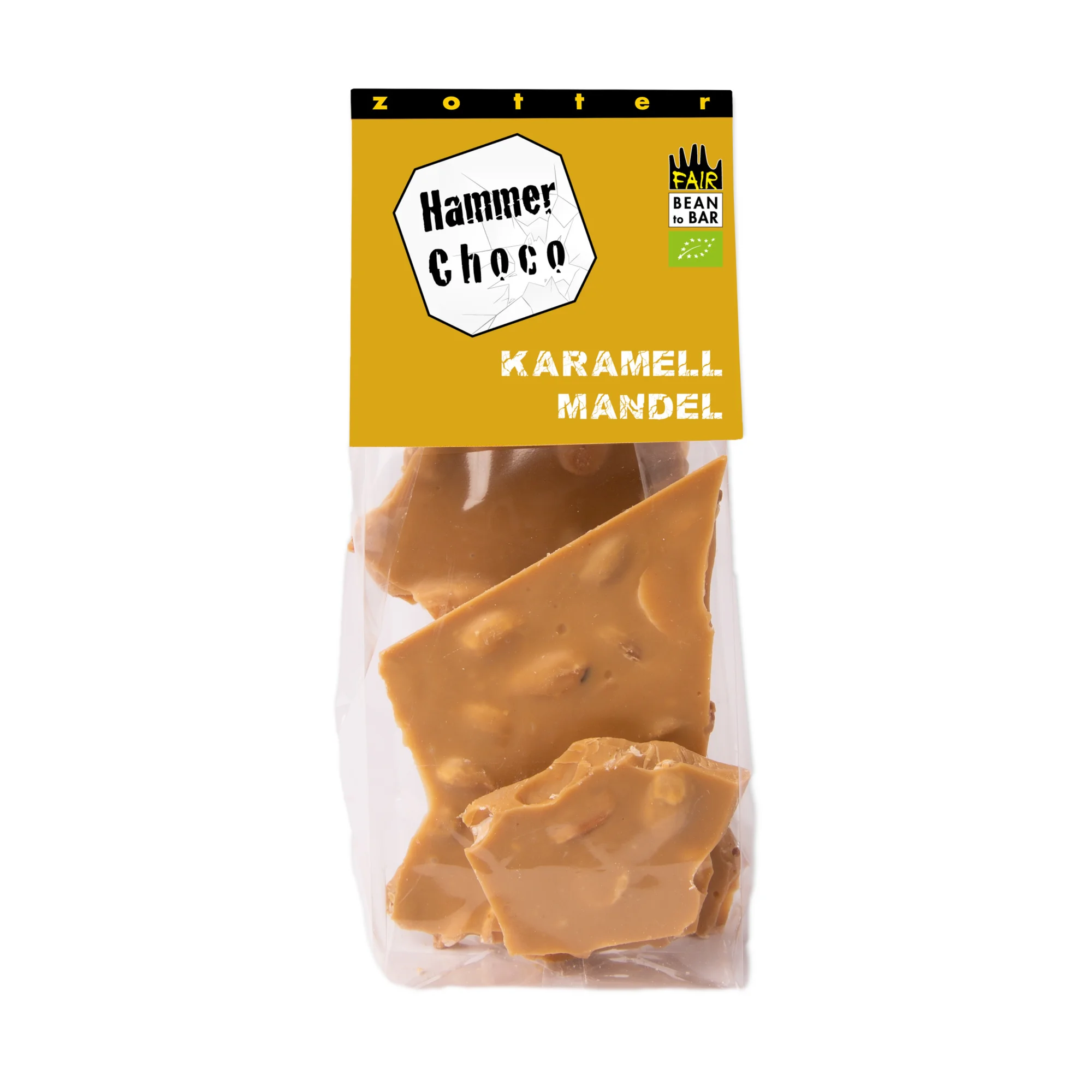 Hammer Choco- Karamell Mandel von Zotter Schokolade 100g