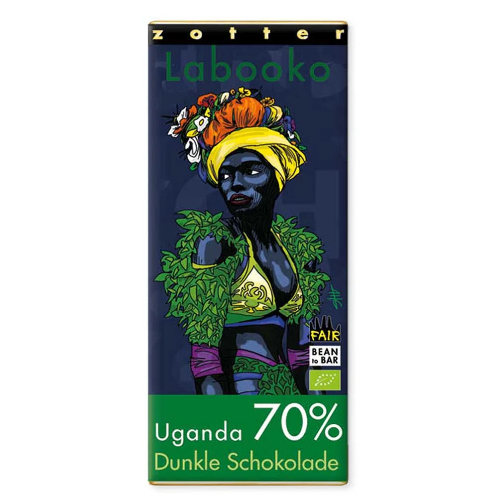 Zotter čokoláda Labooko - 70% Uganda