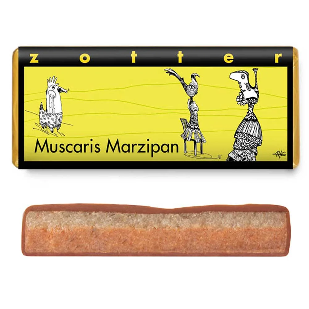 Zotter Muscaris Marzipan