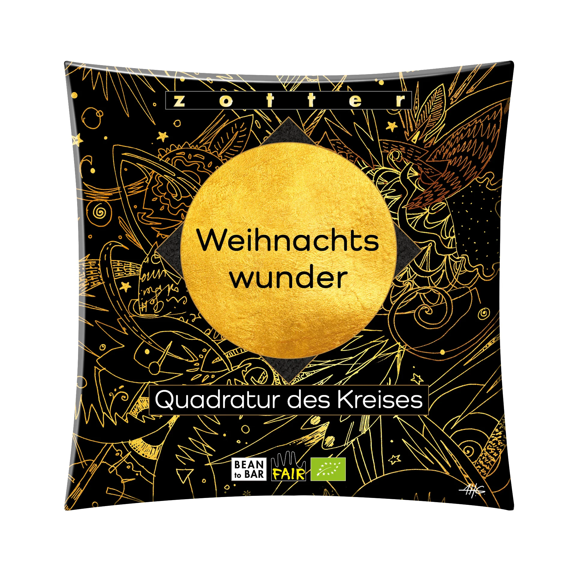 Quadratur des Kreises - Weihnachtswunder von Zotter Schokolade