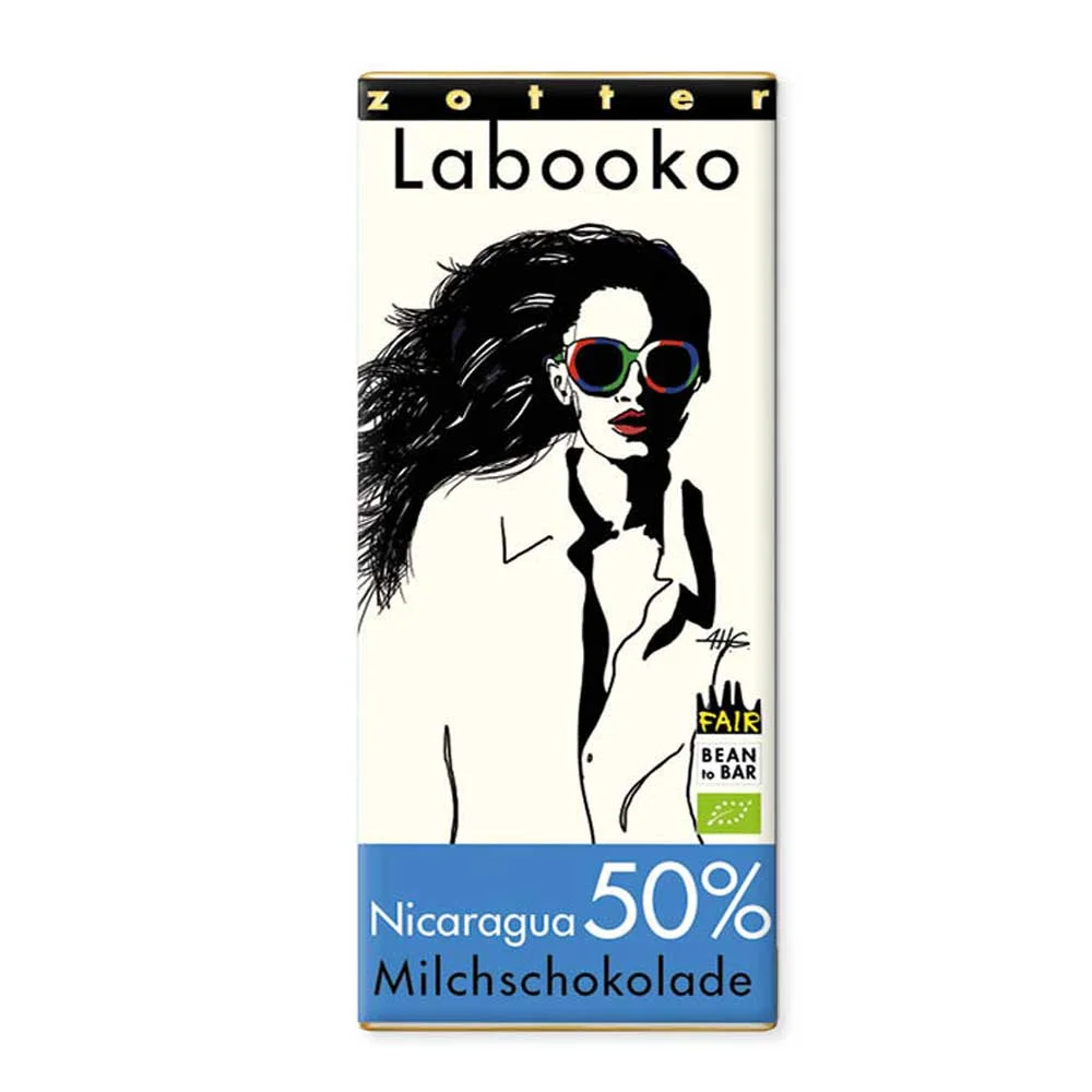 Zotter Labooko Nicaragua 50% - nejlepší mléčná čokoláda na světě 70g