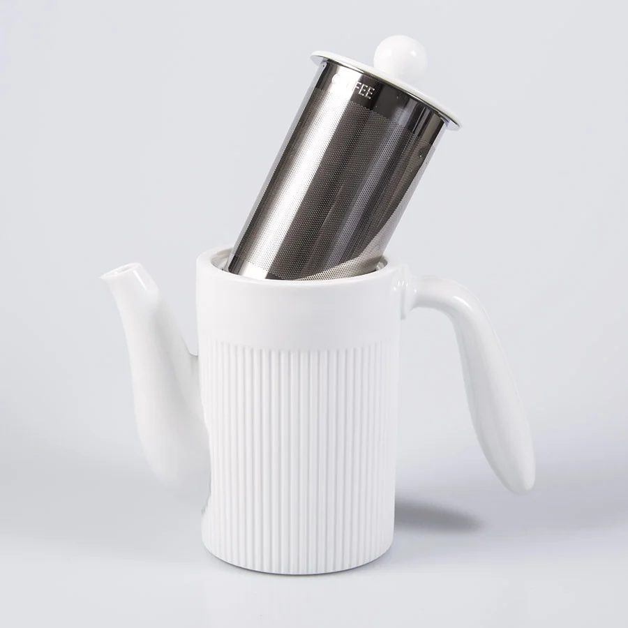 Filter und Ionic Coffee Pot