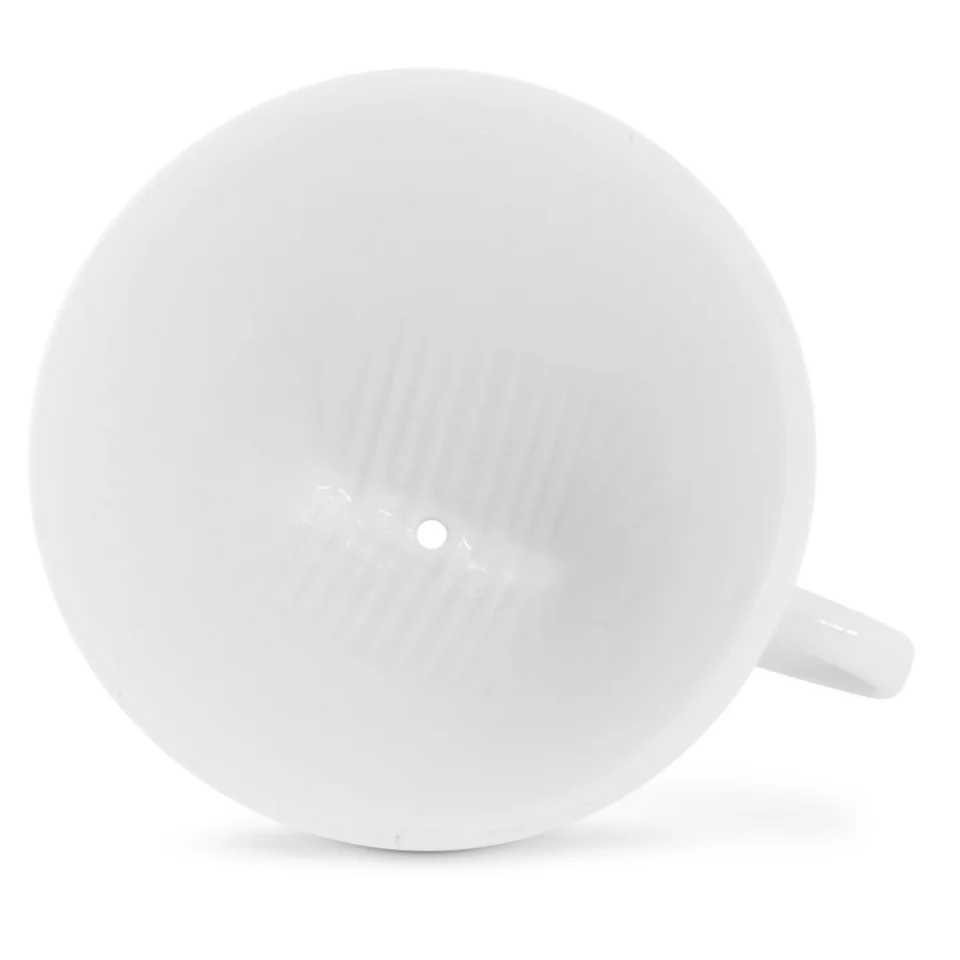 Porzellan Kaffeefilter - Weiß