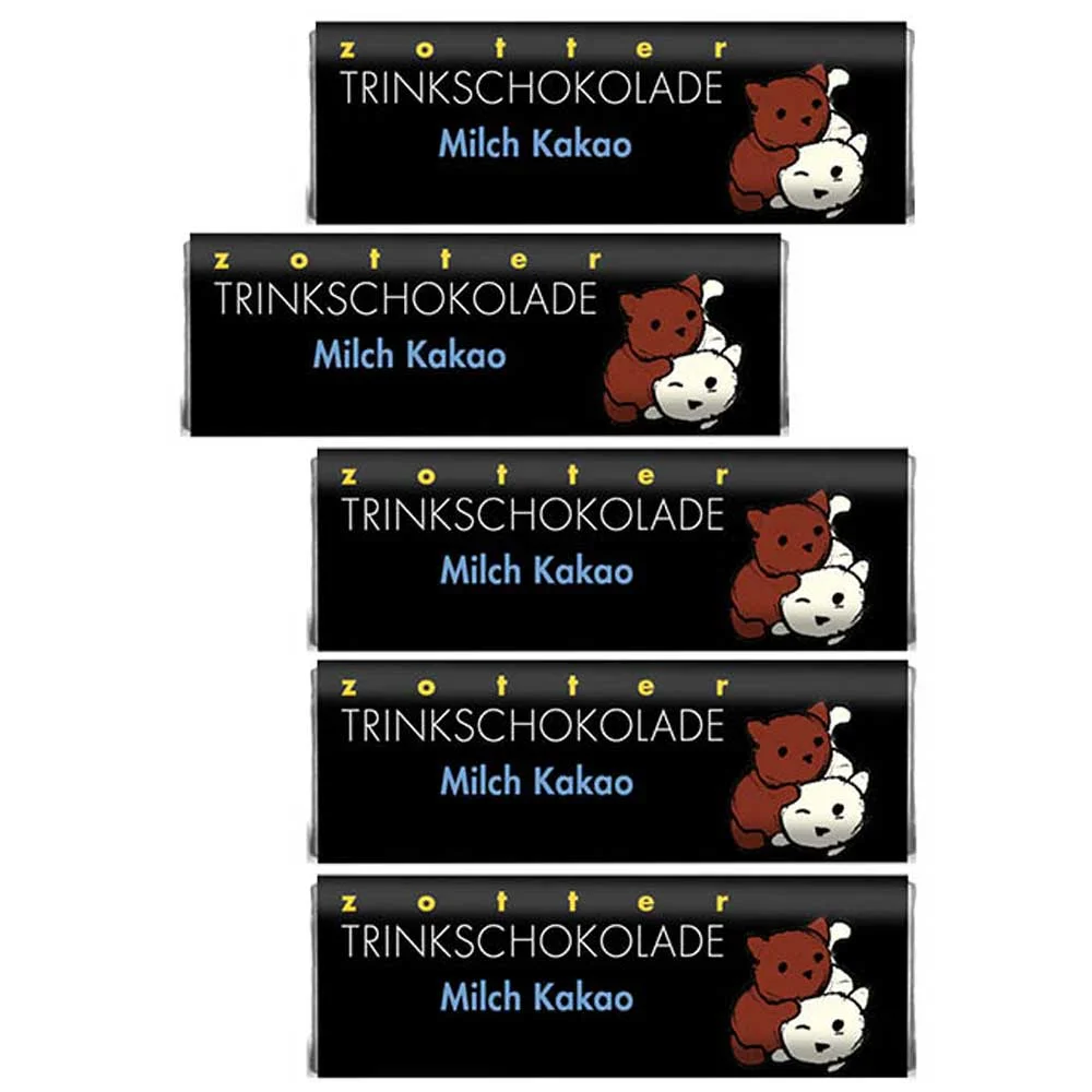 Zotter Mléčná kakaová pitná čokoláda 110g