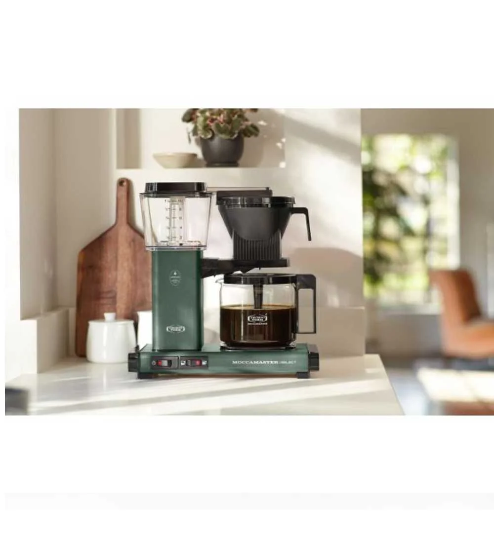 Moccamaster KBG Select Coffee Machine - Forest Green