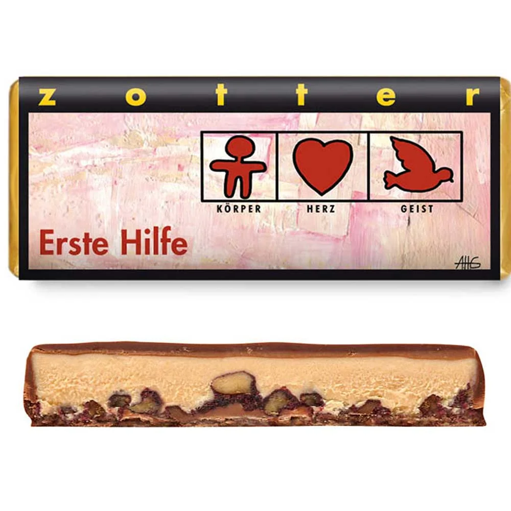 Zotter Erste Hilfe - Weißer Nougat