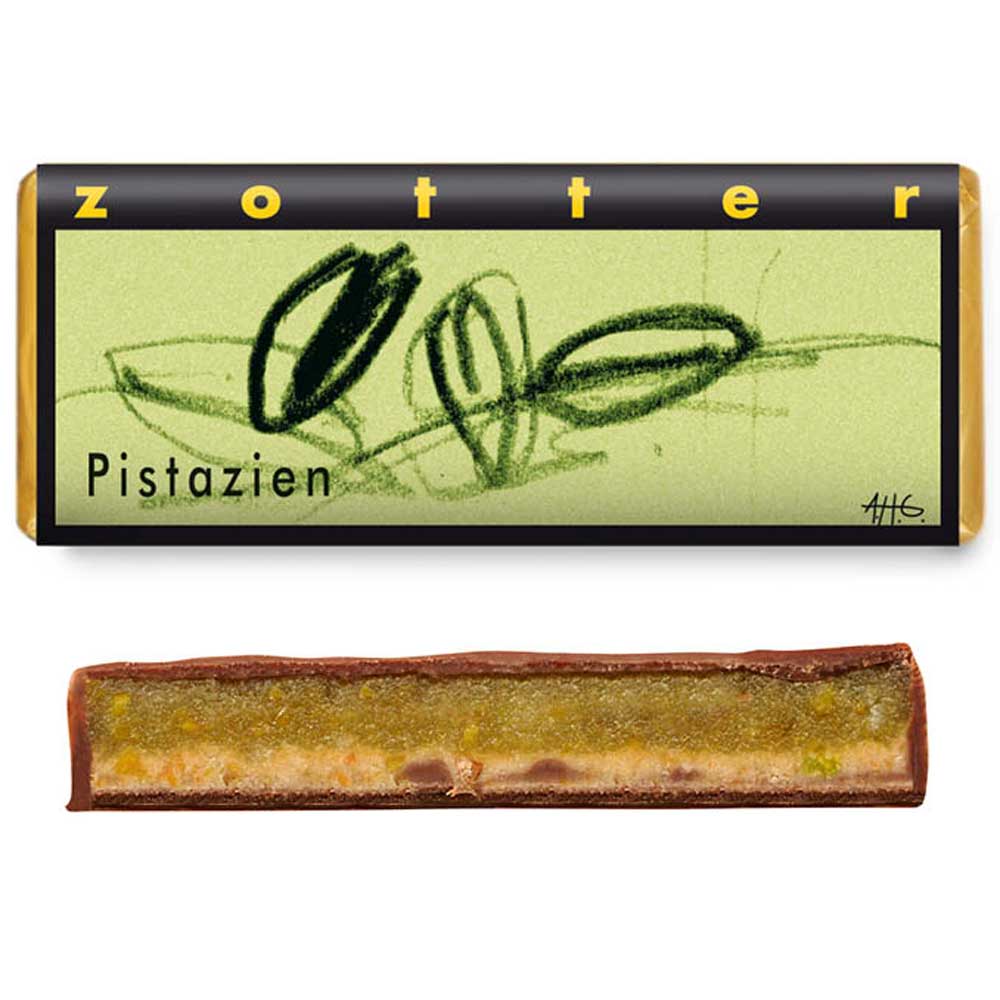 Zotter Chocolate Pistachios