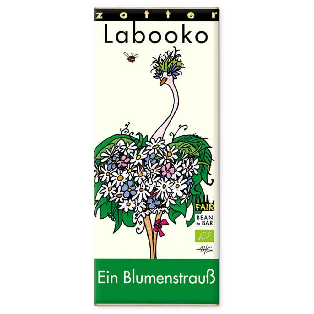 Zotter Čokoláda Labooko - Kytice květin
