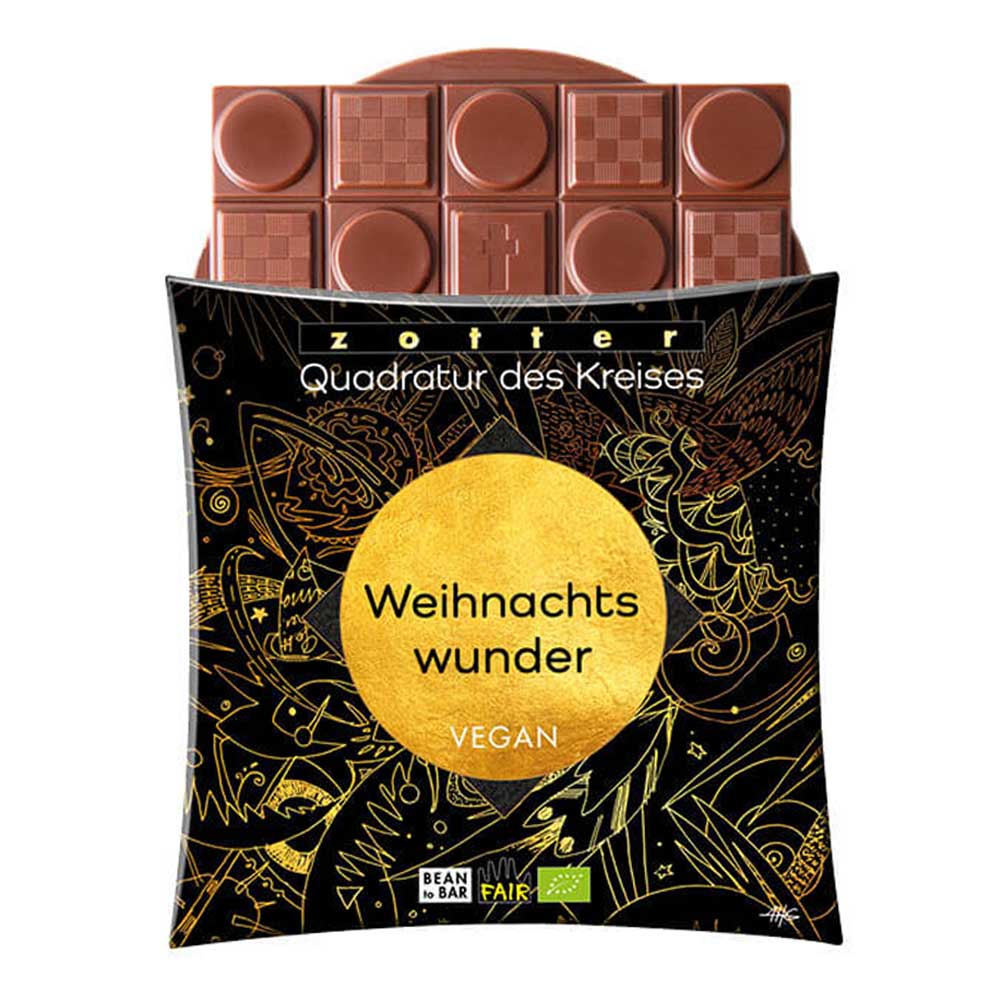 Quadratur des Kreises - Weihnachtswunder von Zotter Schokolade