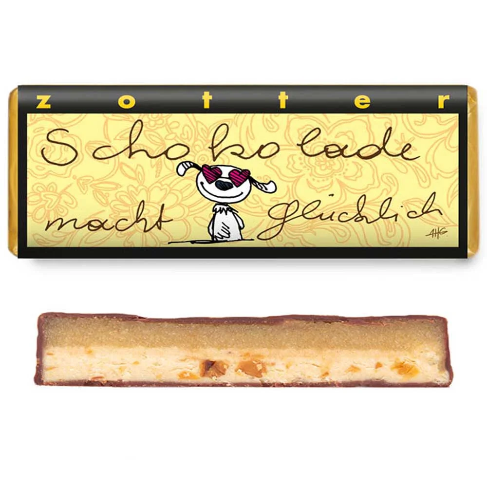 Zotter Schokolade macht glücklich