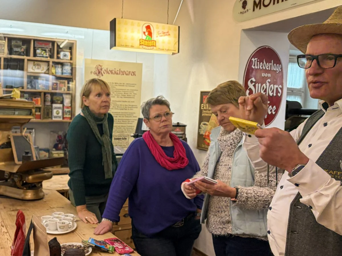 Next one, please – chocolate tasting at Kaffeerösterei Kirmse, Zwiesel