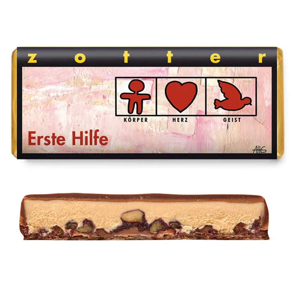 Zotter Erste Hilfe - Weißer Nougat