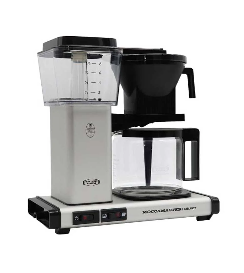 Kávovar Moccamaster KBG Select – Matt White (Matná bílá)