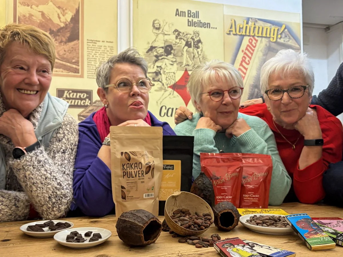 Enjoying it together – chocolate tasting at Kaffeerösterei Kirmse, Zwiesel