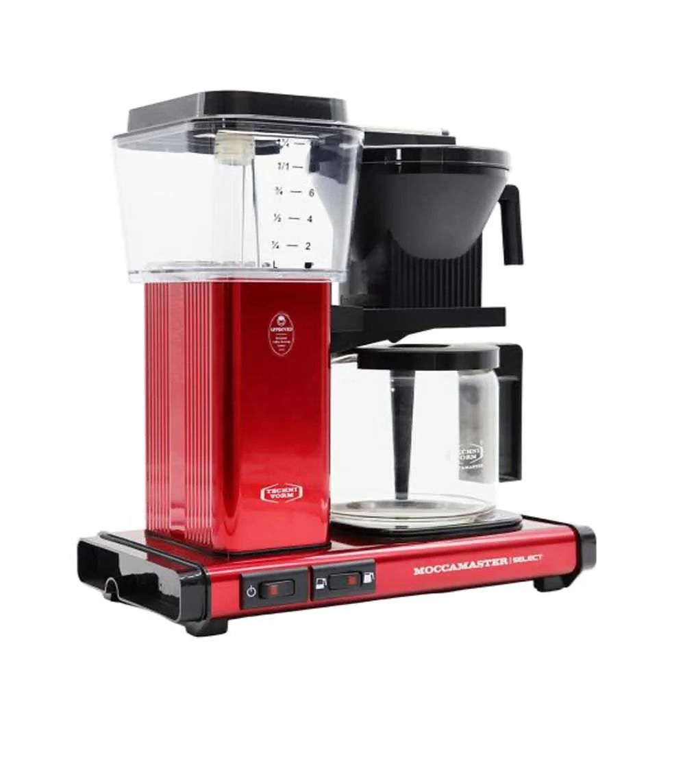 Kávovar Moccamaster KBG Select – Red-Metallic (Červená metalíza)