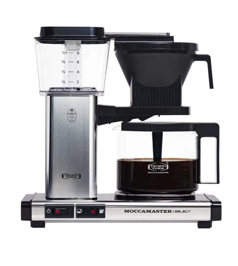 Moccamaster KBG Select Kaffeemaschine - Polished Silver