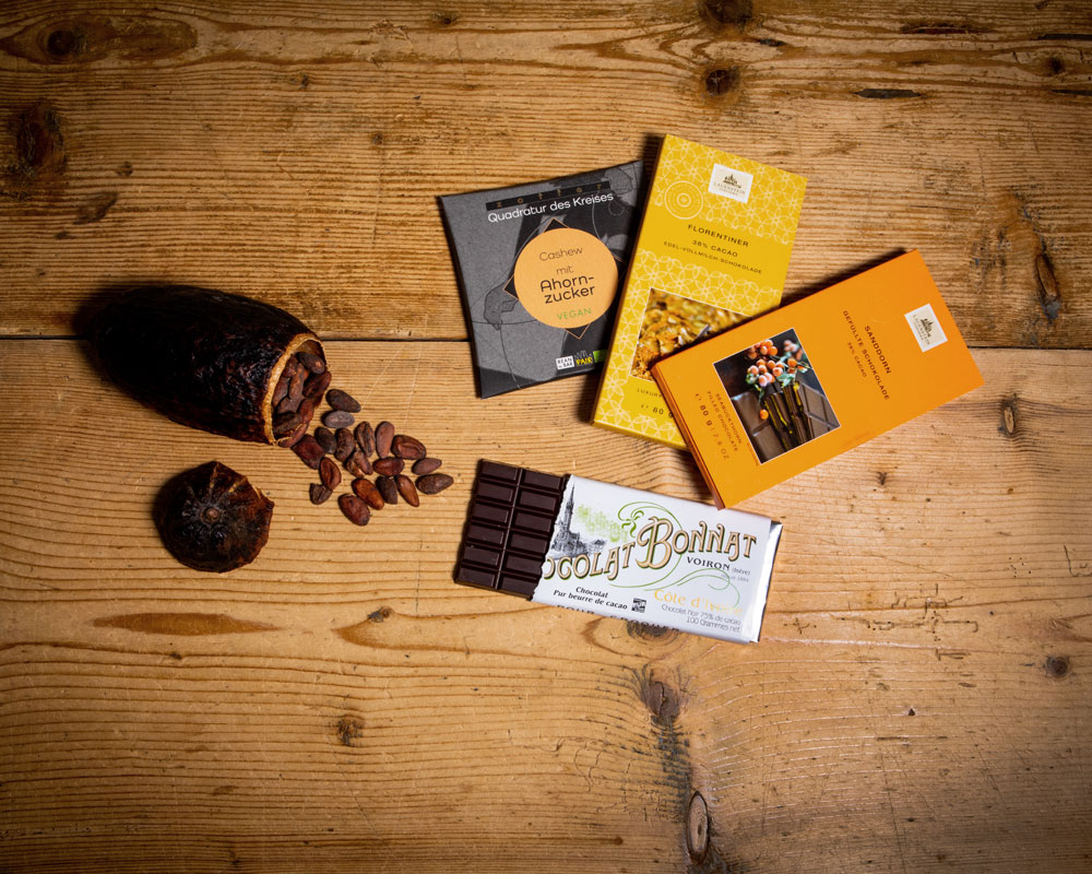 Bonnat, Zotter & Co. – chocolate tasting at Kaffeerösterei Kirmse, Zwiesel