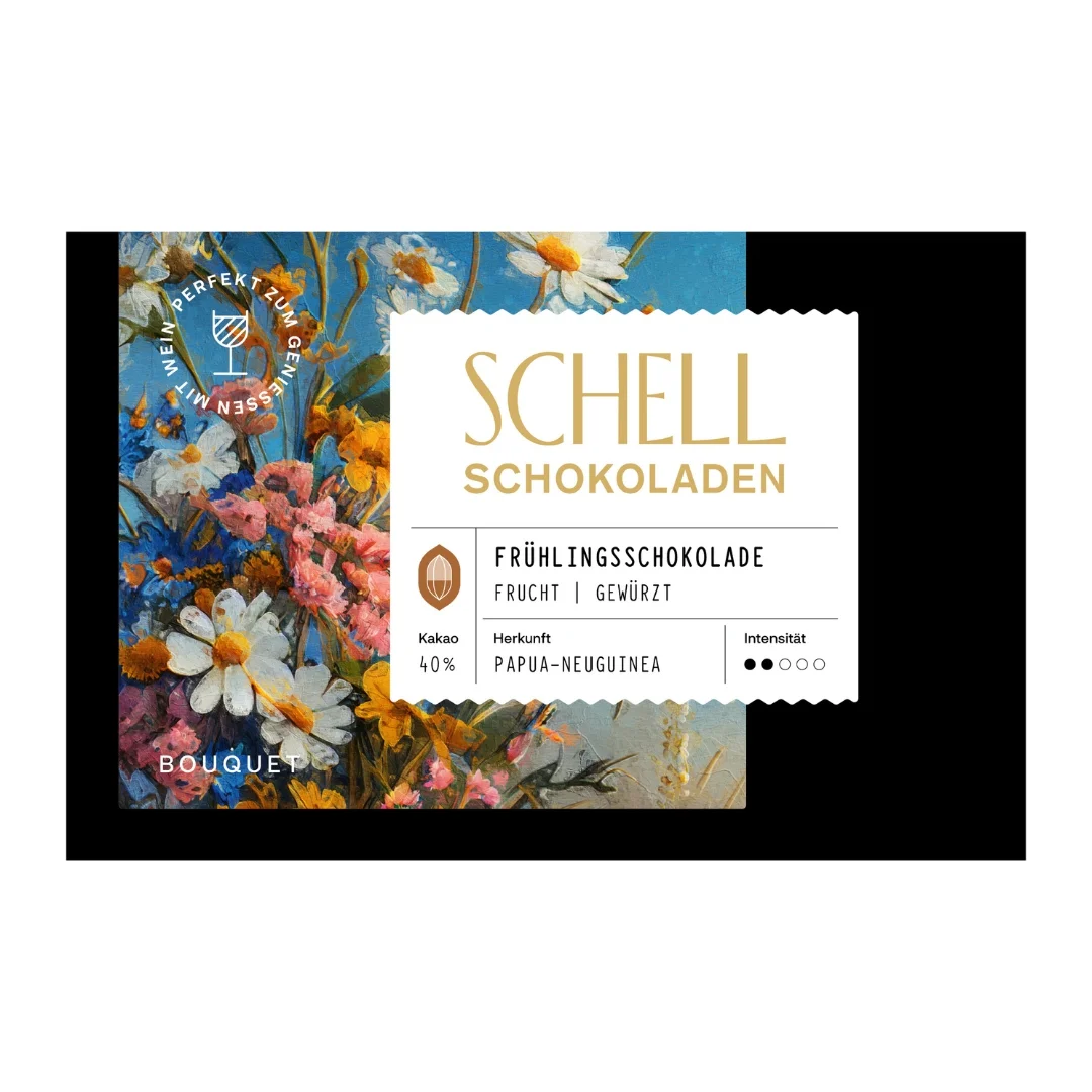 Schell - jarní čokoláda - mléčná čokoláda