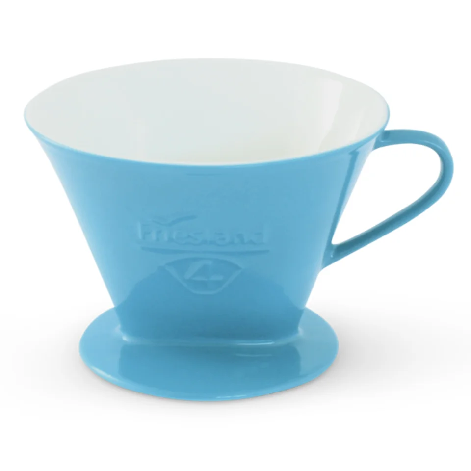 Barevný porcelánový filtr na kávu – 4 šálky