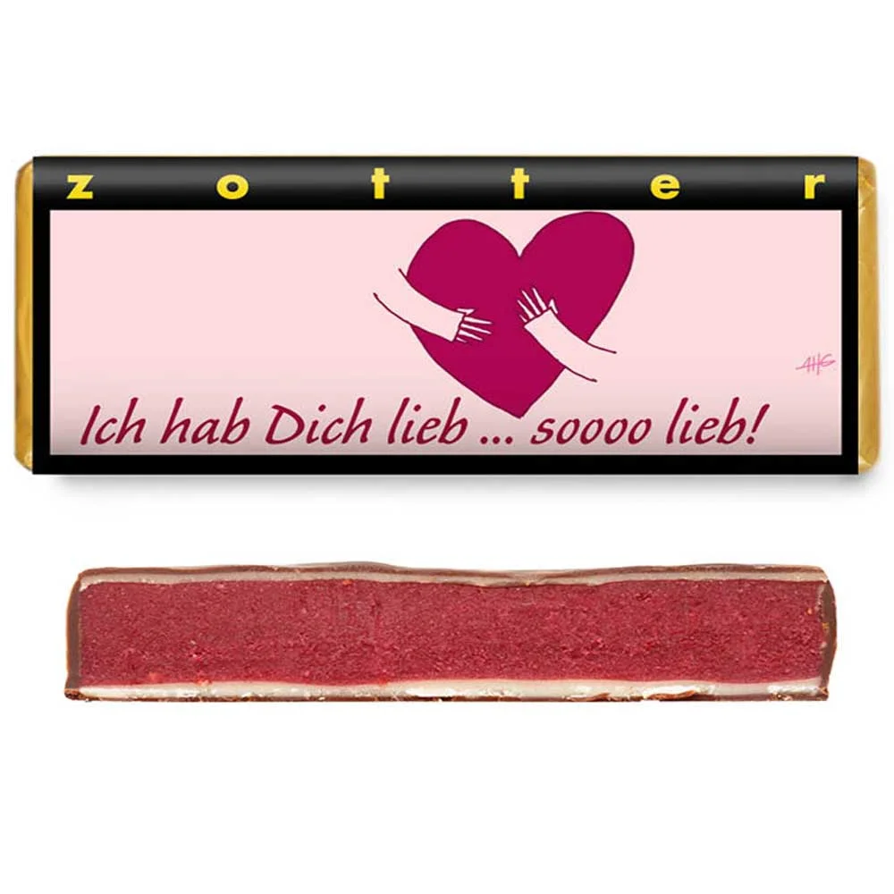 Zotter Ich hab Dich lieb... soooo lieb!