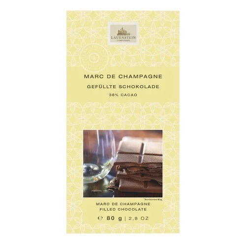 Lauensteiner Plněná čokoláda Marc de Champagne 80g
