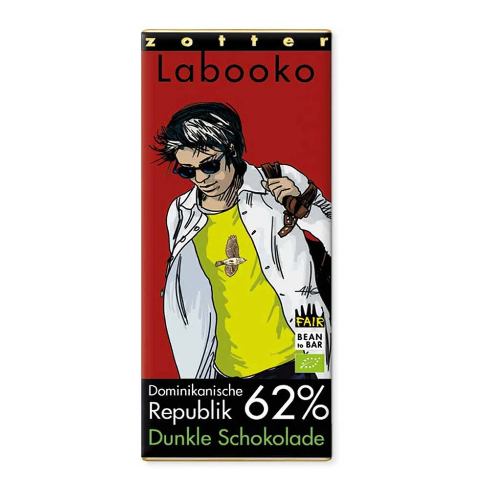 Zotter Schokolade Labooko - 62% Dominikanische Republik