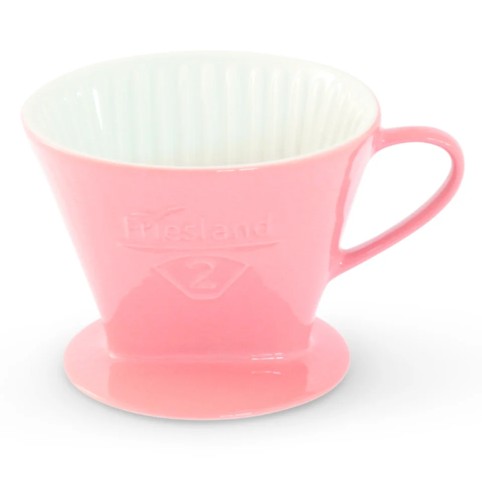 Porzellan Kaffeefilter 4 Tassen - farbig