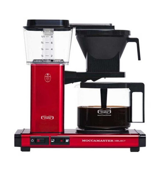 Moccamaster KBG Select Kaffeemaschine - Red-Metallic