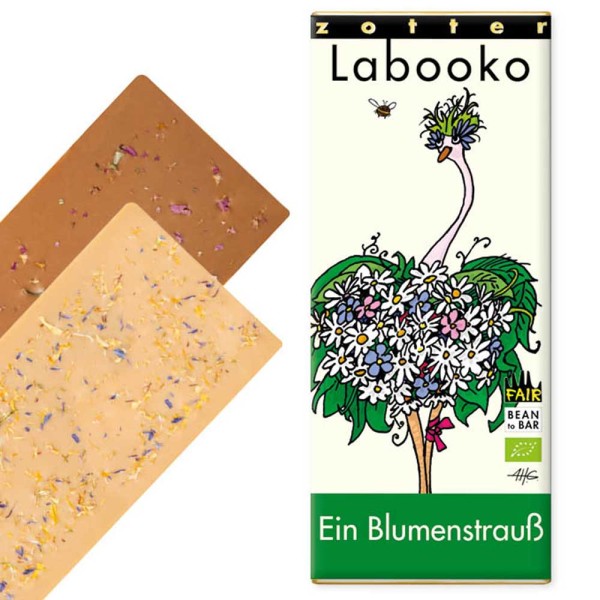 Zotter Schokolade Labooko - Ein Blumenstrauß