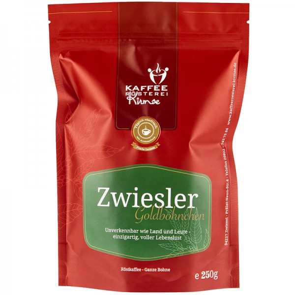 Espresso Zwiesler Goldböhnchen 250g