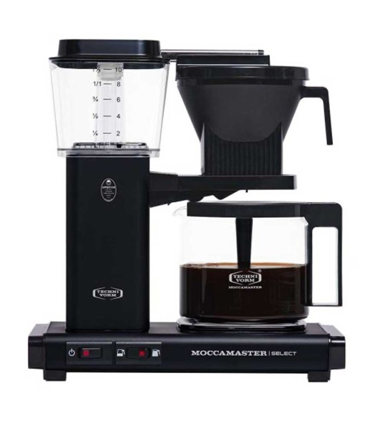 Moccamaster KBG Select Kaffeemaschine - Matt Black