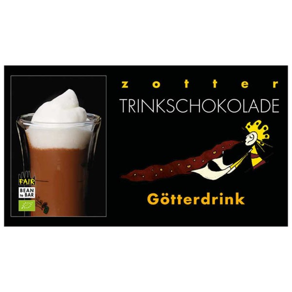 Zotter Trinkschokolade- Götterdrink 110g