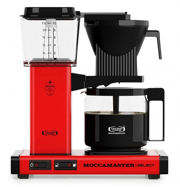 Moccamaster Kaffeemaschine KBG Select rot