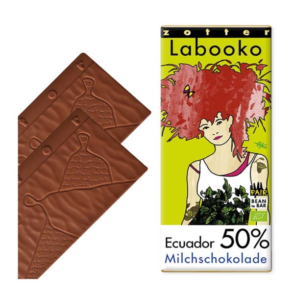 Zotter Labooko Ecuador 50% Milchschokolade